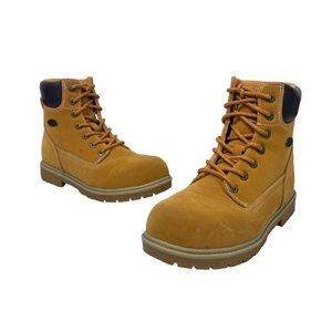 Lugz Men’s Tan Water Proof Working Boots Sz 7.5